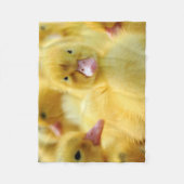Kleine Enten Fleecedecke (Vorderseite)