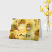 Kleine Enten Karte (Gelbe Blume)