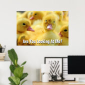 Kleine Enten Poster (Heimbüro)