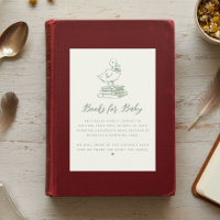 Kleine Entlein-Enten-Baby-Shower-Buch-Anfrage 