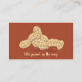 Kleine Erdnuss auf dem Weg Windelrudel Begleitkarte (Rückseite)