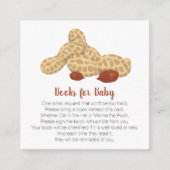 Kleine Erdnussbücher für Kleinkinder Begleitkarte (Vorderseite)