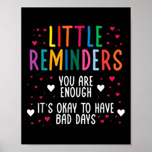 Kleine Erinnerung Depression Selbstmord Psychische Poster