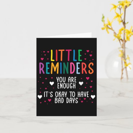 Kleine Erinnerung Depression Suizid Psychische Ges Karte (Gelbe Blume)