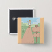 Kleine Erkunder-Wanderabenteuer Button (Vorne & Hinten)