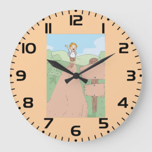 Kleine Erkundungstour Große Wanduhr