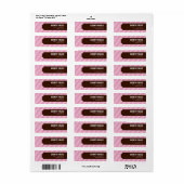 KLEINE ETIKETT SIEGEL:: Candystripes 3L (Vorne)