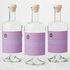 KLEINE ETIKETTEN/KLEINKETT/KOPFKETT ALKOHOLFLASCHENETIKETT