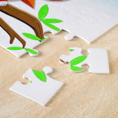 Kleine Eule auf einer Zweige Puzzle (Seite)