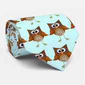 Kleine Eule Krawatte (Gerollt)