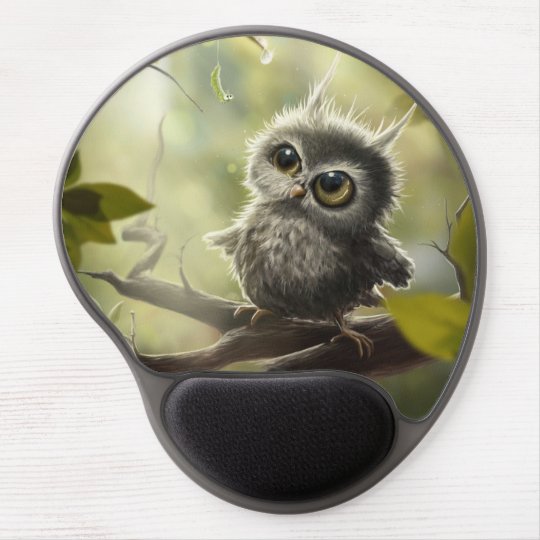 Kleine Eule / Little Owl Gel Mousepad