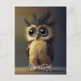Kleine Eule. Postkarte