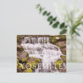 Kleine Fälle in Yosemite Postkarte (Stehend Vorderseite)