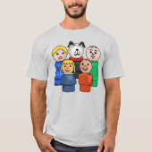 Kleine Familie T-Shirt (Vorderseite)