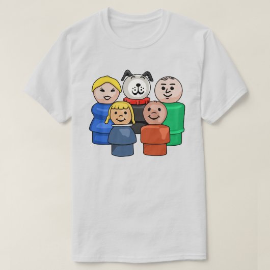 Kleine Familie T-Shirt (Design vorne)