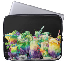 KLEINE, FARBENE MARDI GRAS GETRÄNKE