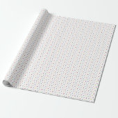 Kleine farbenfrohe Farbherzen Geschenkpapier (Ungerollt)