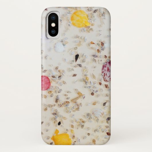 Kleine farbenfrohe Muscheln Case-Mate iPhone Hülle (Rückseite)