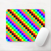Kleine Farbquadrate Mousepad (Mit Mouse)