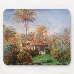 Kleine Farm in Bordighera von Claude Monet Mousepad