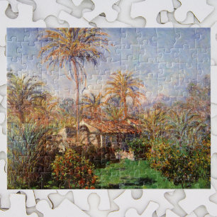 Kleine Farm in Bordighera von Claude Monet Puzzle