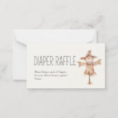 Kleine Farm Kinderzimmer Babydusche Windelwaschmas Mitteilungskarte (Vorderseite)