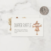 Kleine Farm Kinderzimmer Babydusche Windelwaschmas Mitteilungskarte (Vorderseite/Rückseite Beispiel)