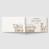 Kleine Farm Kinderzimmer Tiere Kinderdusche Gästebuch (Voll)