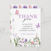 Kleine Favoriten für digitale Wildblume herunterla Einladung (Vorne/Hinten)