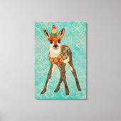 Kleine Fawn & Bird Leinwand (Vorderseite)