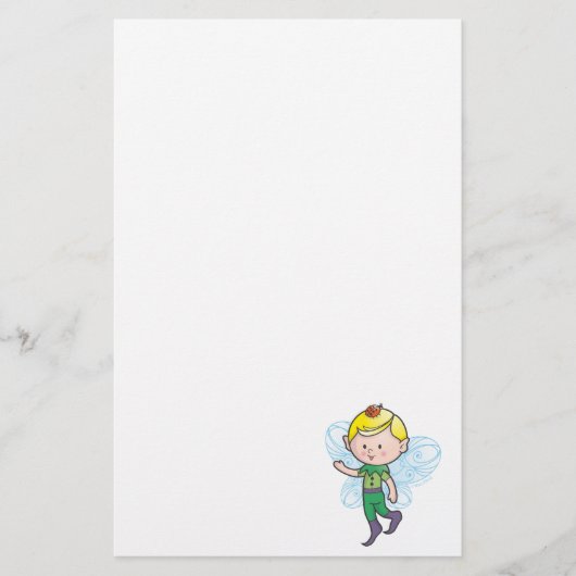 Kleine Fee Briefpapier (Vorderseite)