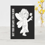 Kleine Fee Karte (Gelbe Blume)