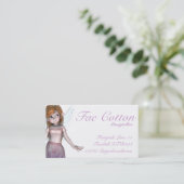 Kleine feenhafte Visitenkarte (Stehend Vorderseite)