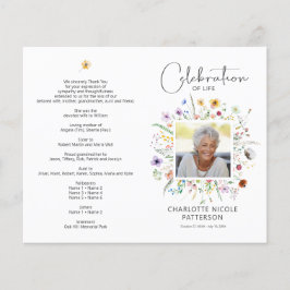 KLEINE Feier zum Foto der Beerdigung Flyer