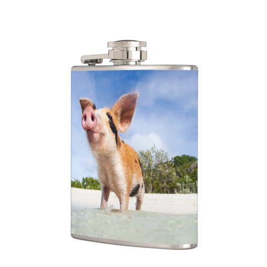 Kleine Ferkel Flachmann (Links)