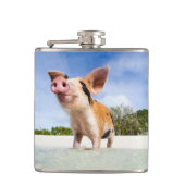 Kleine Ferkel Flachmann (Vorderseite)