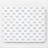 Kleine Ferkel-Papierklammer der Mousepad (Vorne)