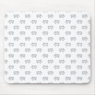 Kleine Ferkel-Papierklammer der Mousepad