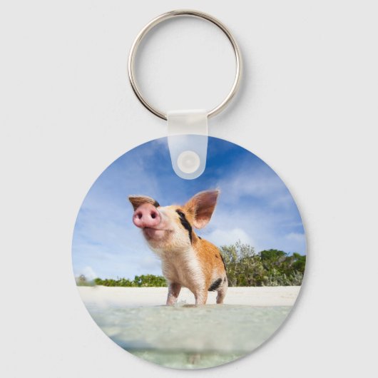 Kleine Ferkel Schlüsselanhänger (Vorderseite)