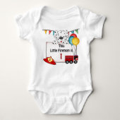 Kleine Feuerwaffen-Zerrung - Anpassen Baby Strampler (Vorderseite)