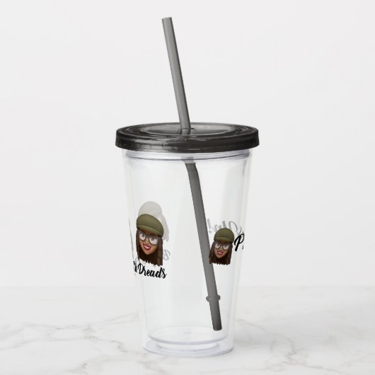 Kleine Finger Up Moji Acryltrinkbecher (Links)