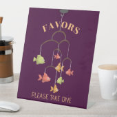 Kleine Fish Crimson Baby Duwer Favoriten Sockelschild (In Situ)