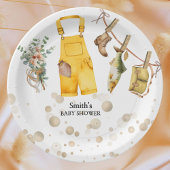 Kleine Fisherman Babydusche Pappteller