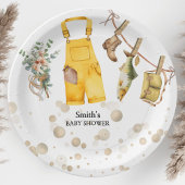 Kleine Fisherman Babydusche Pappteller