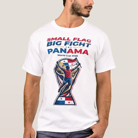 Kleine Flagge Großer Kampf T-Shirt (Vorderseite)