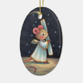 Kleine Flamme - niedliche Keramikornament (Links)