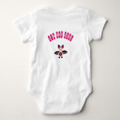 Kleine Fledermaus Baby Strampler (Rückseite)