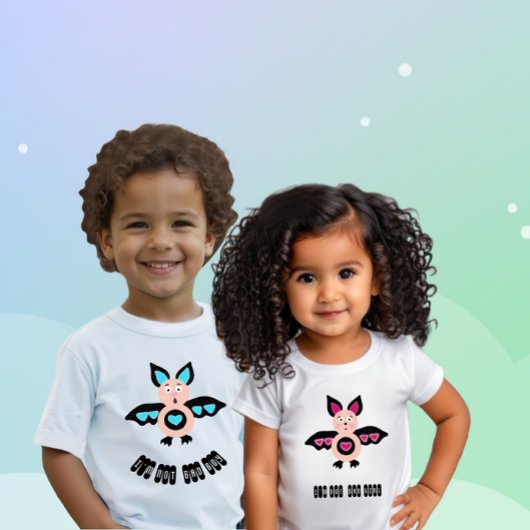 Kleine Fledermaus Baby T-shirt