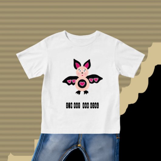 Kleine Fledermaus Baby T-shirt