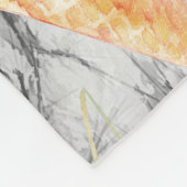 Kleine Fleeceblanken mit Eiscremekonen Fleecedecke (Ecke)